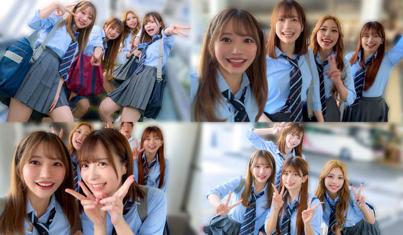 【deaa026:りお＆ひなた＆かりん＆ゆい】天馬ゆい 流川莉央 柚木ひなた 北岡果林のエロい画像3【素人マニア】