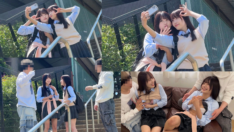 【smuw047:かりんちゃん＆みづきちゃん】北岡果林 天然美月のエロい画像1【素人マニア】