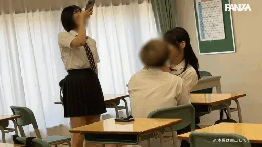 ★skip★【fuyu181:Y＆N】依本しおり 虹村ゆみのエロGIF[素人マニア]