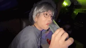 飲み会の口移し酒【imgn048:むー】有村のぞみのエロGIF[素人マニア]