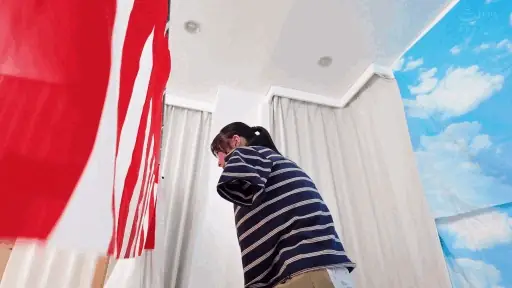 早着替えの時間制限【nost190:つぼみ】望月つぼみのエロGIF[素人マニア]