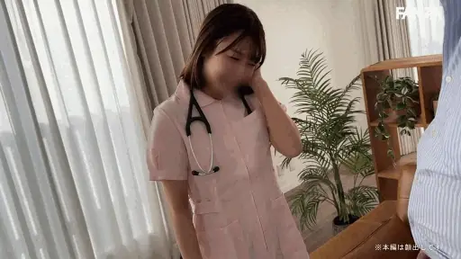 聴診器の濡れ音診察【smjs154:はるさん】湊波流のエロGIF[素人マニア]