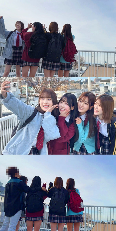 【smuw040:もも＆ひまり＆みなみ＆あかり@裏垢J】前田美波 白石もも 皆瀬あかり 逢月ひまりのエロい画像1【素人マニア】