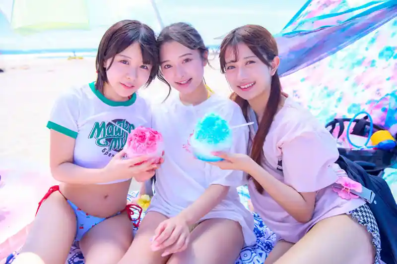 【deaa016:かりん＆こなつ＆かほ】北岡果林 柏木こなつ 花守夏歩のエロい画像1【素人マニア】