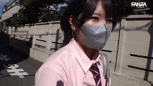 待ち合わせ場所の邂逅【smus044:ハルナ】河合陽菜のエロGIF[素人マニア]