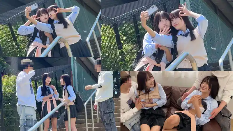 【smuw047:かりんちゃん＆みづきちゃん】北岡果林 天然美月のエロい画像1【素人マニア】