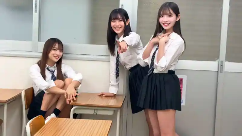 【smgd043:かりん＆める＆なぎさ】佐藤愛瑠 北岡果林 谷村凪咲のエロい画像1【素人マニア】