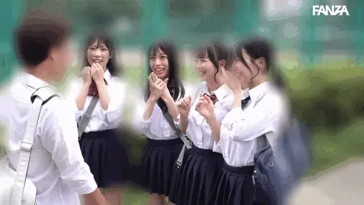 車内フェラ抜き【deaa025:ひまり＆つぼみ＆ゆの＆わこ】望月つぼみ 桜ゆの 水原わこ 逢月ひまりのエロいGIF画像[ヌケる無料エロ動画【FANZA素人】]