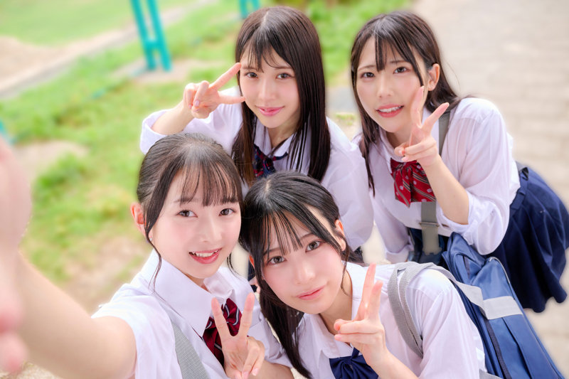 車内フェラ抜き【deaa025:ひまり＆つぼみ＆ゆの＆わこ】望月つぼみ 桜ゆの 水原わこ 逢月ひまりのエロい画像2[ヌケる無料エロ動画【FANZA素人】]