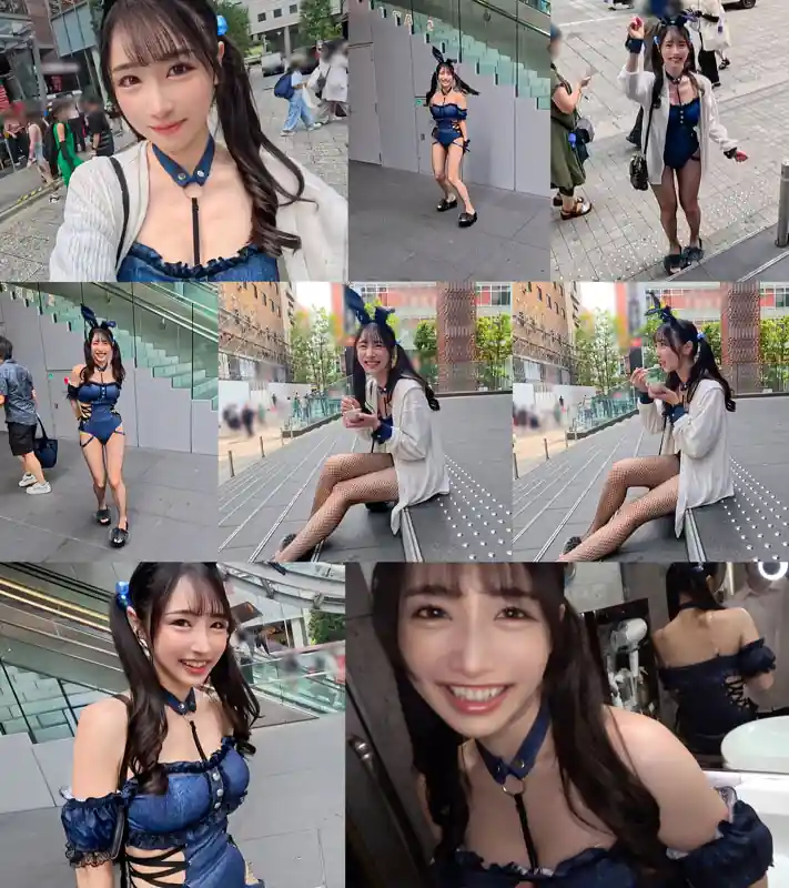 駅前バニーグリコ【bngg003:ゆいぴ】小野坂ゆいかのエロい画像1[ヌケる無料エロ動画【FANZA素人】
