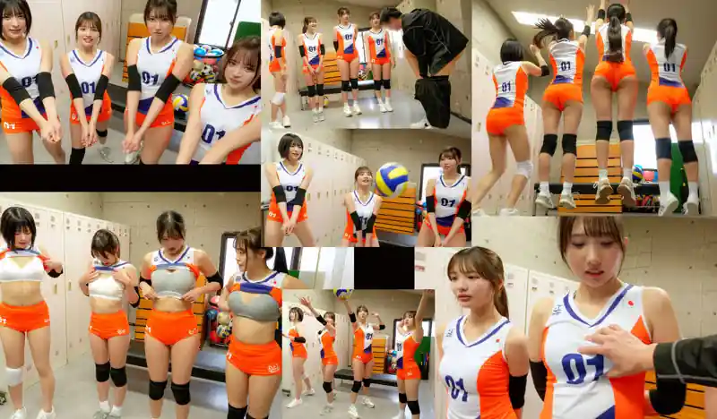 女子バレー部の練習【deas047:めるるん&ひかりん&もあ&ゆみ】佐藤愛瑠 巴ひかり 若月もあ 虹村ゆみのエロい画像4[ヌケる無料エロ動画【FANZA素人】
