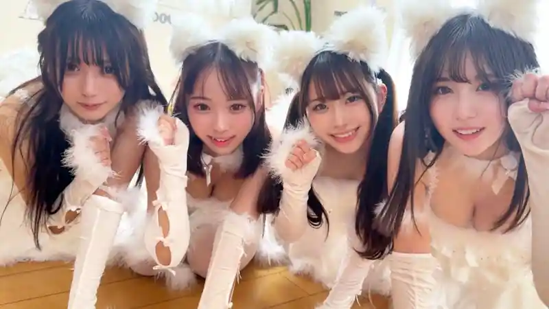 サモエド犬の夢の国【smjh048:Kちゃん＆Nちゃん＆Fちゃん＆Mちゃん】北岡果林 双葉いろは 天美めあ 渡来ふうのエロい画像1[ヌケる無料エロ動画【FANZA素人】
